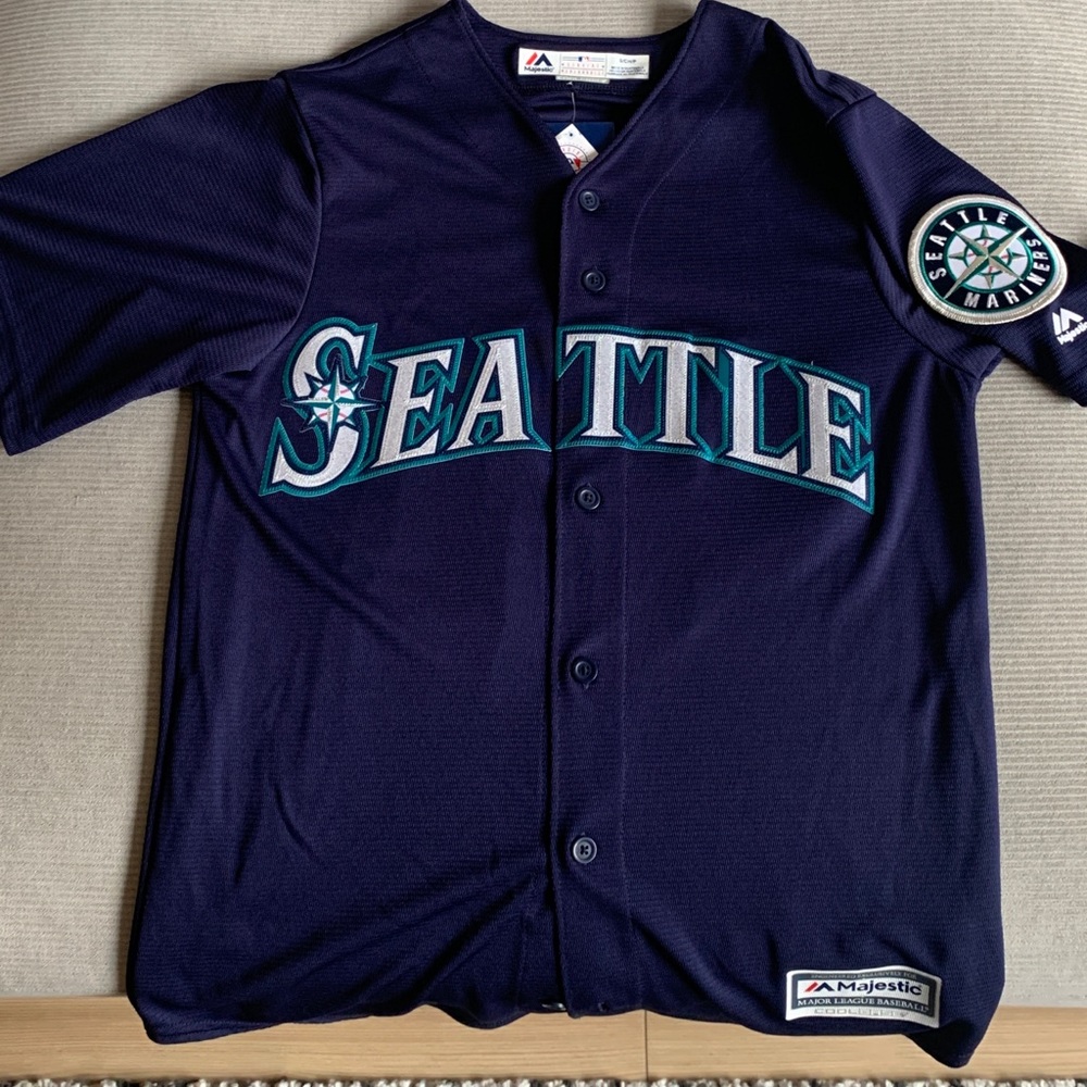 Seattle Mariners Ichiro Suzuki MLB Jersey Majestic